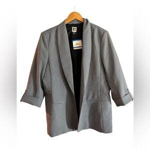 Anne Klein NWT Houndstooth Blazer
